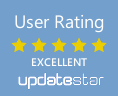 UpdateStar Excellent award — five stars